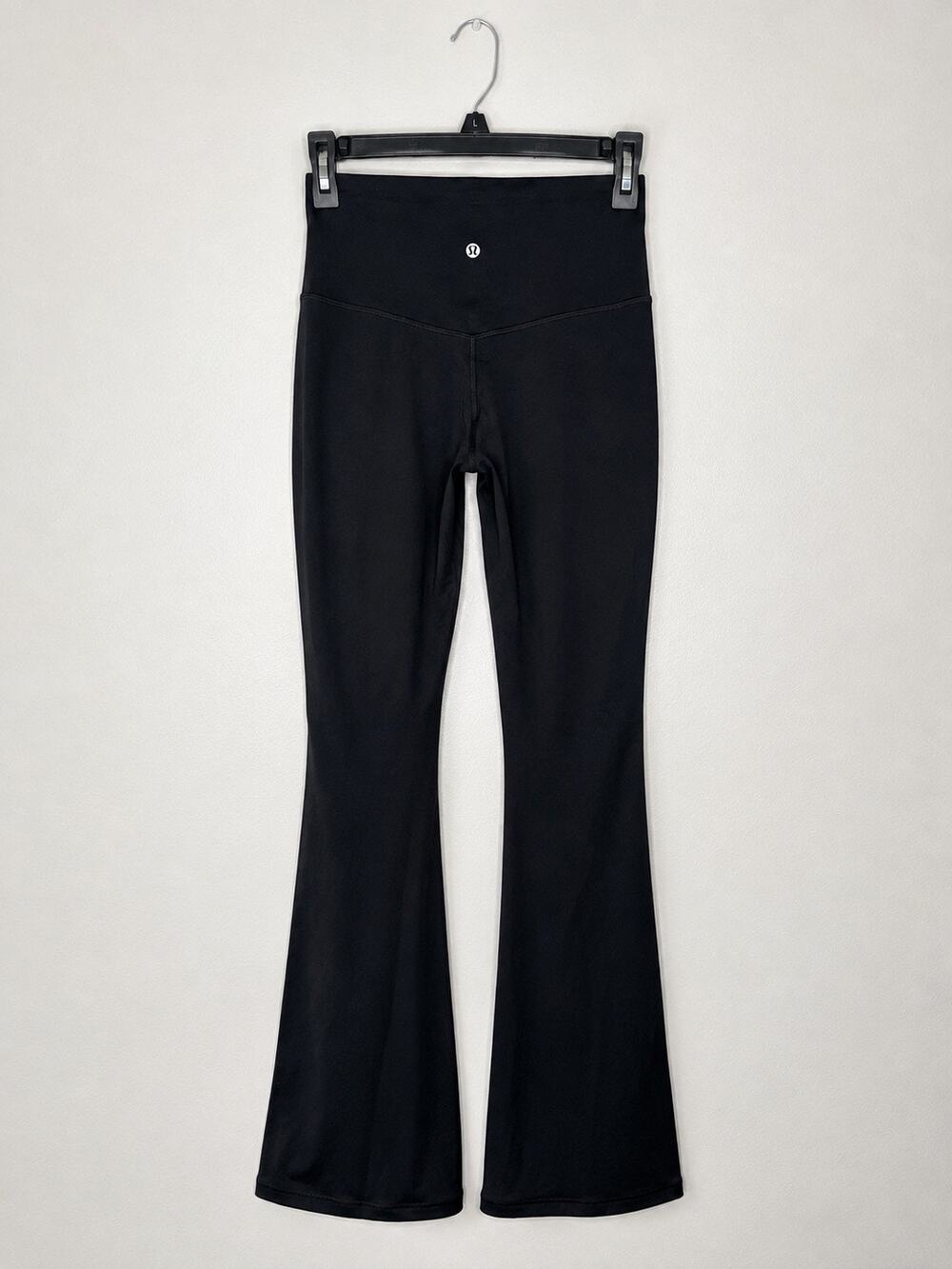 Lululemon Black High Rise Flare Yoga Pants Leggings Size 6